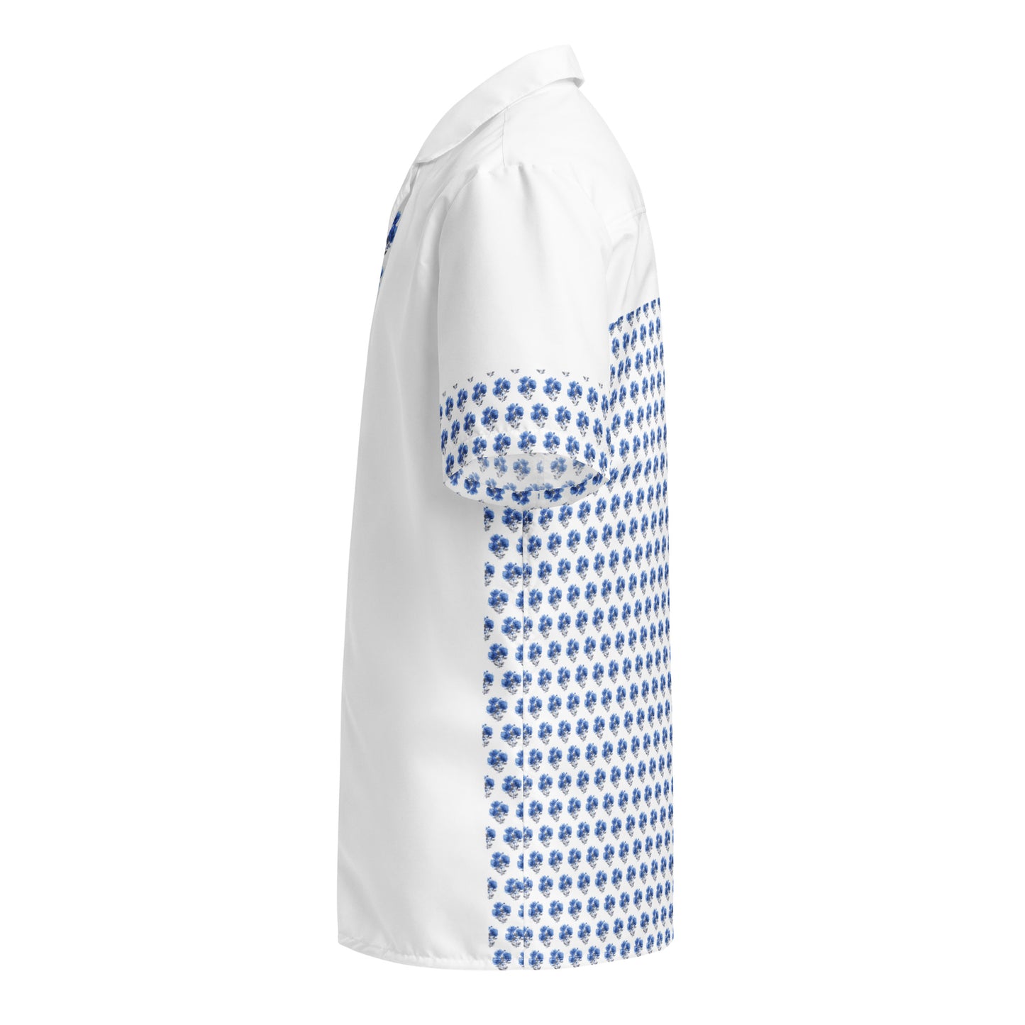 Smell The Flowers (Dress Shirt) #Blue