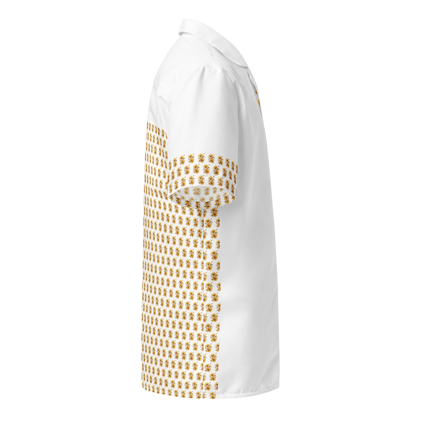 Smell The Flowers (Dress Shirt) #Yellow