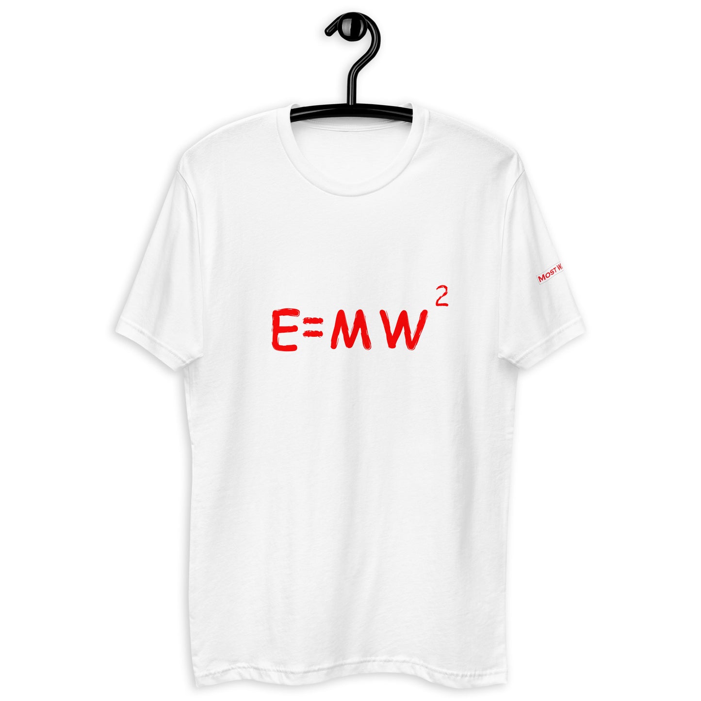 E=mw^2 Red On White (Most Wanted)💥