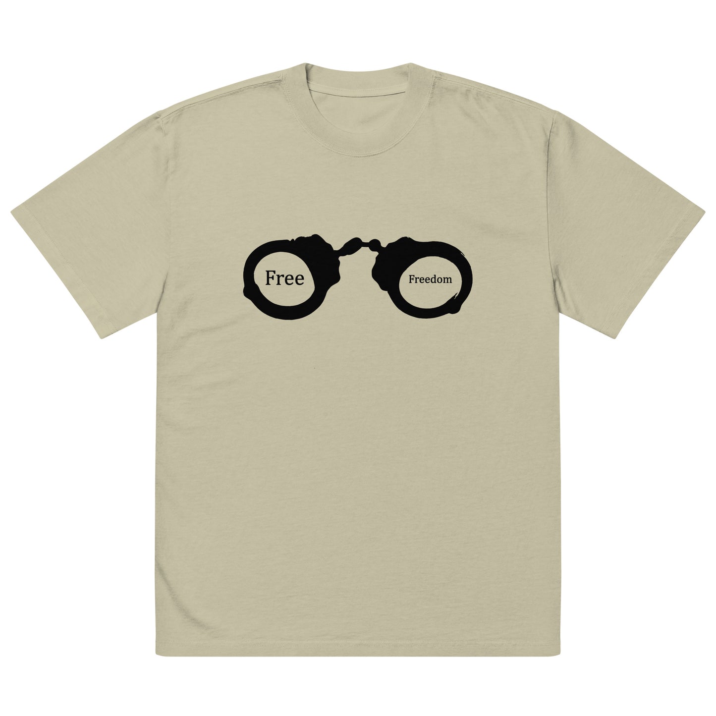 2 F's Given ( Free Freedom ) Oversize T-shirt "