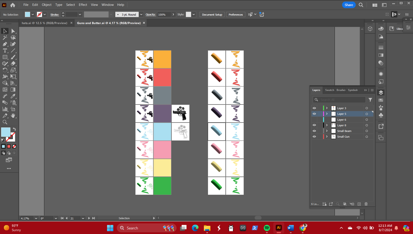 Guns and Butter "Shorts" (Most Wanted)  V3