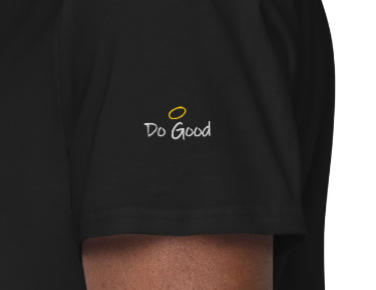 Do Good / Do Bad- Embroidery- SHIRT ( The Voices) "Most Wanted"- Black