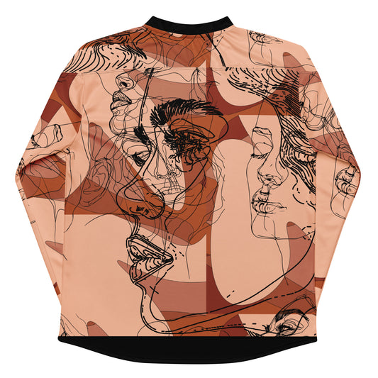 Trace My Beauty -Long Sleeve Jersey Sweater #2
