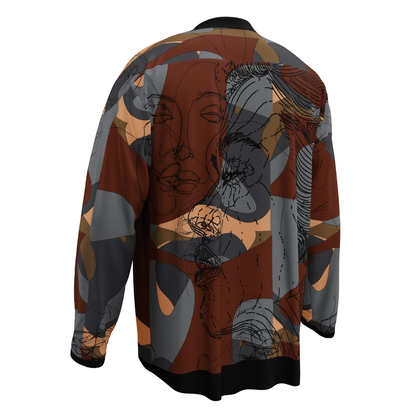 Trace My Beauty -Long Sleeve Jersey Sweater #5