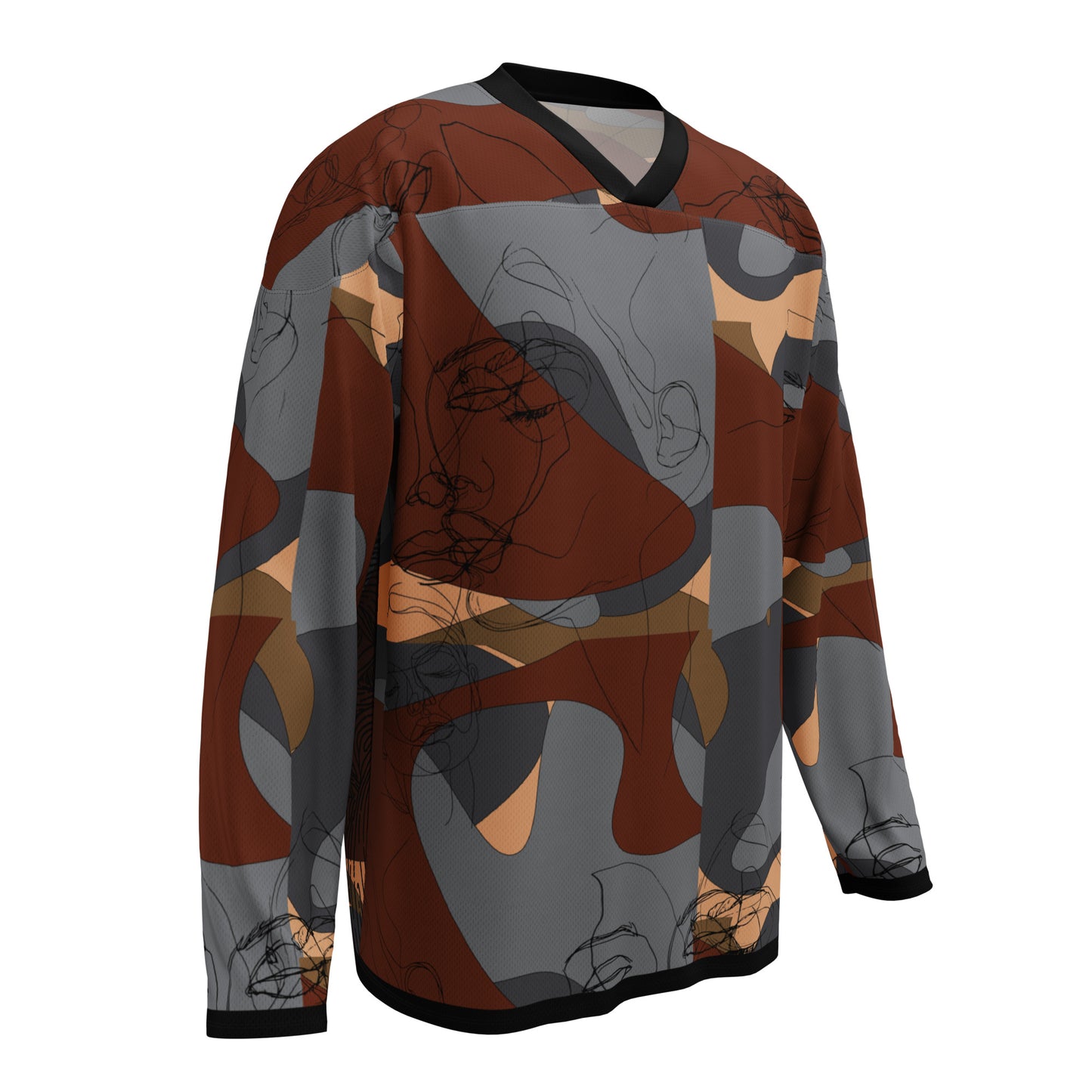 Trace My Beauty -Long Sleeve Jersey Sweater #5