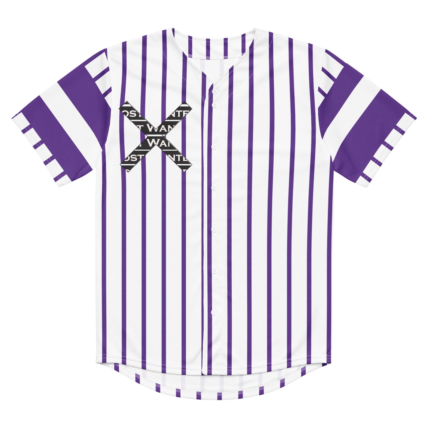 X Marks Most Wanted-Baseball Jersey #1