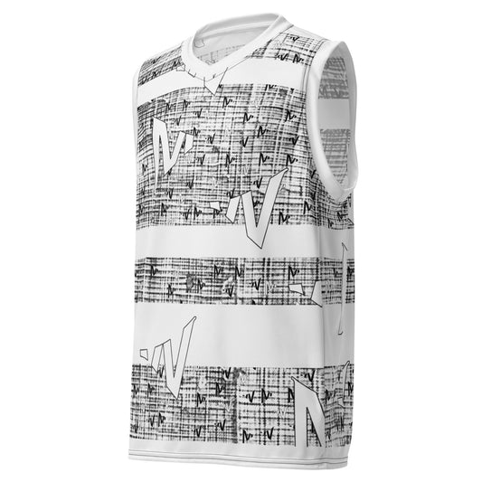 Spattered Most Wanted  #1 - Basketball Jersey