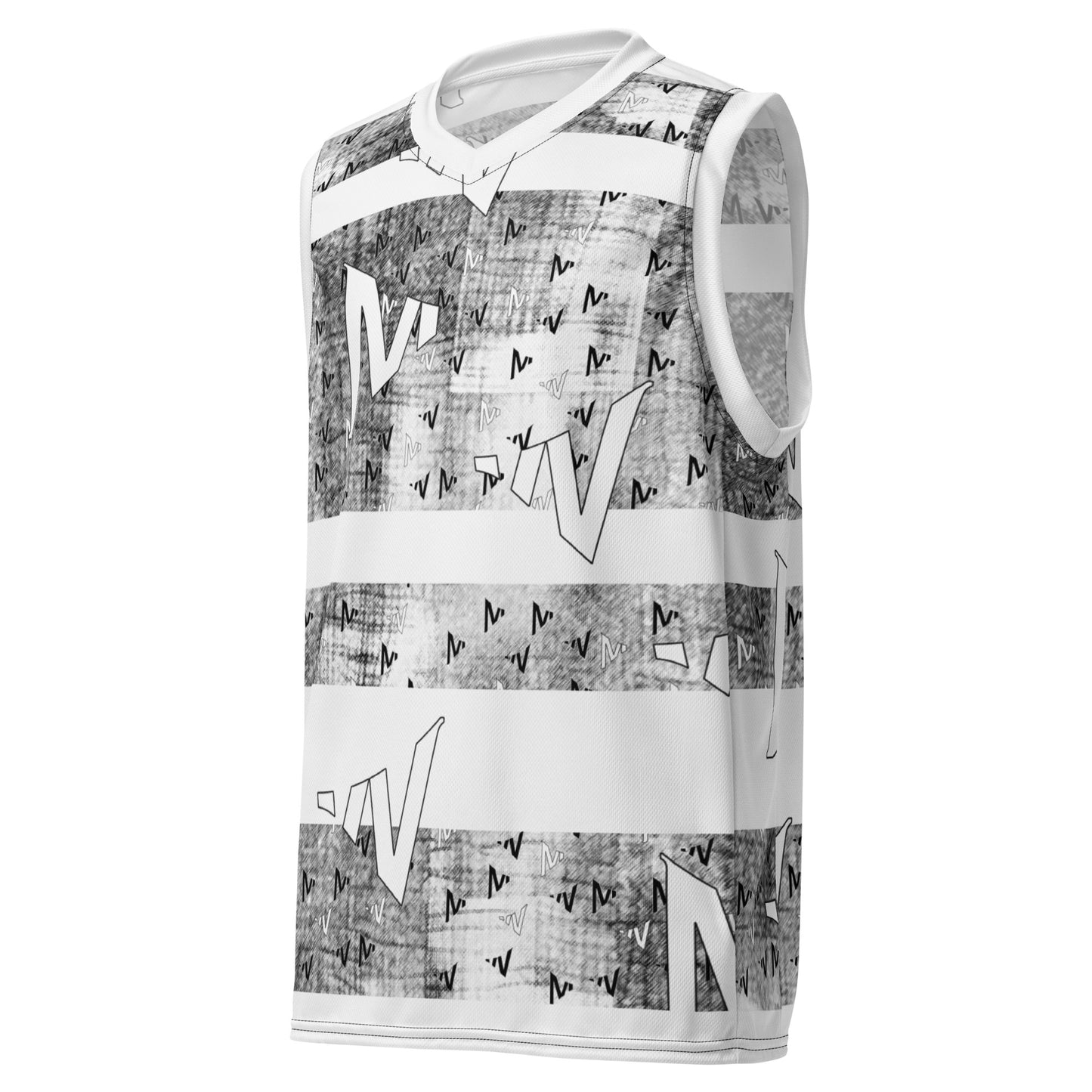 Spattered Most Wanted  #3 - Basketball Jersey