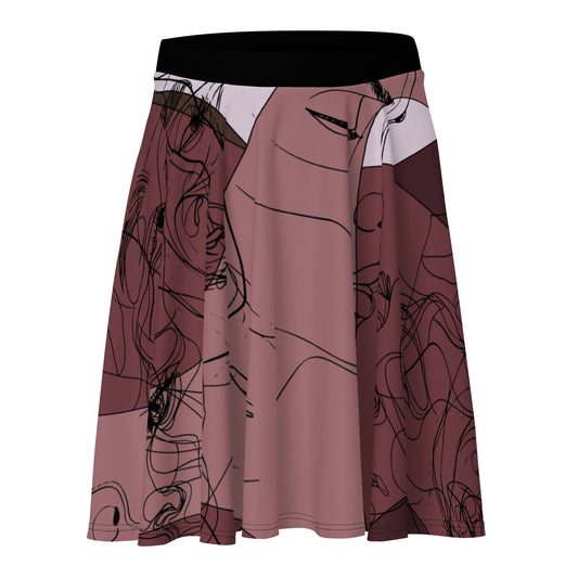 Trace My Beauty- Skater Skirt #4