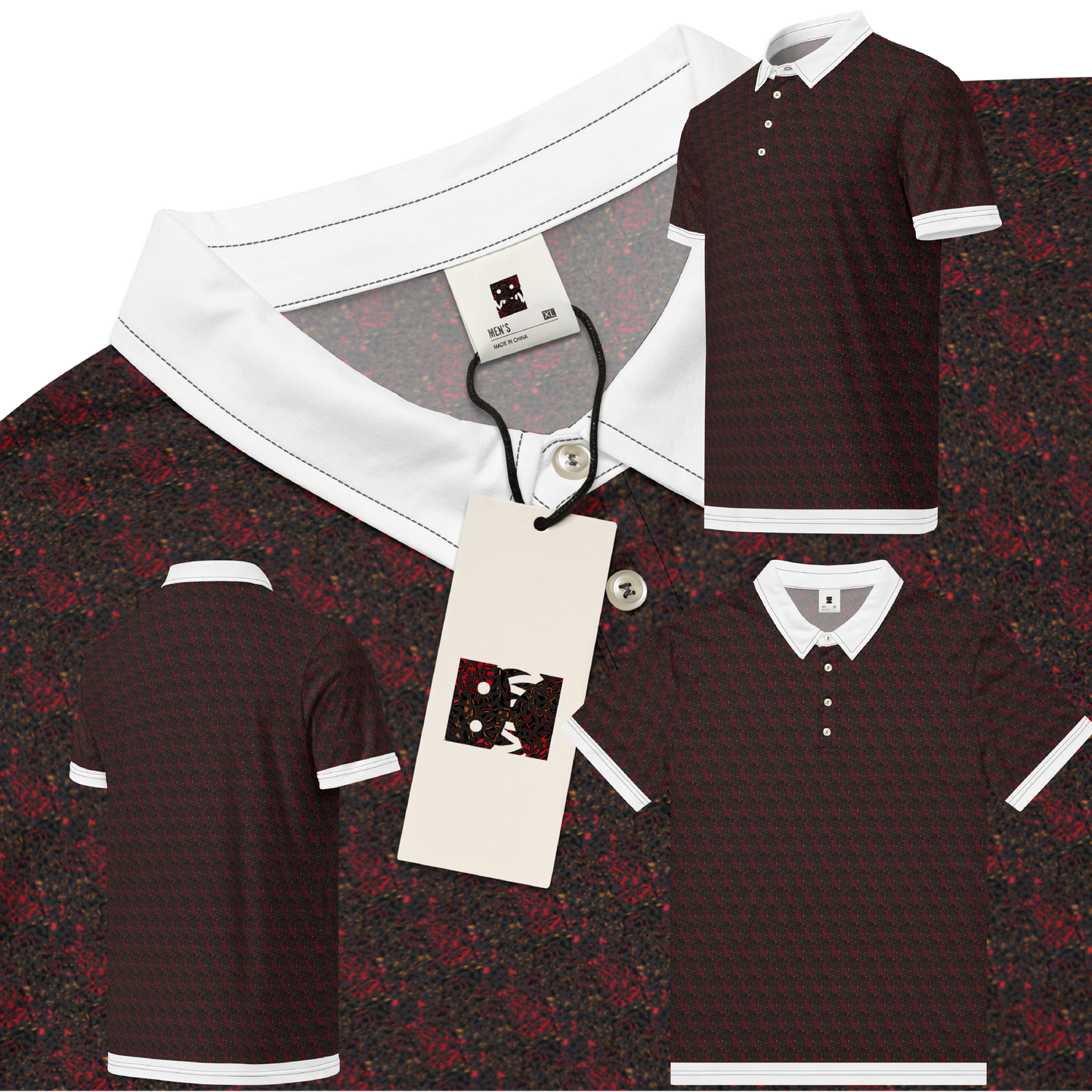 Feed The Logo #4 (Most Wanted) -Slim Fit Polo