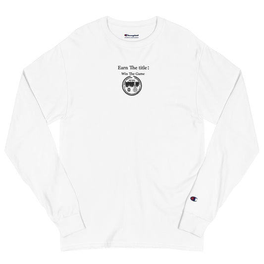 (Phrases) Earn The Title: Win The Game- Most Wanted University (Embroidery)