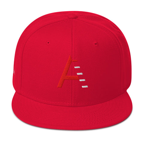 (A) AIMMDI = Snapback Hat limited White Embroidery