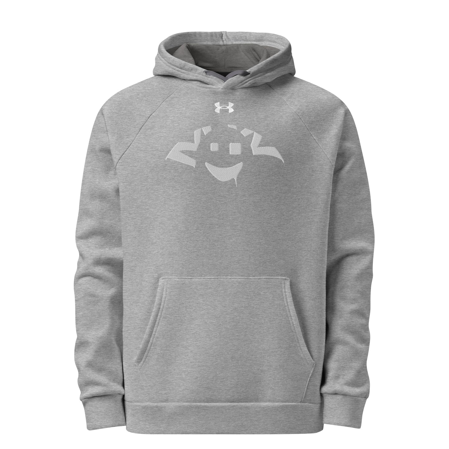 Smile For Me #2 "White" Embroidered (Most Wanted) Under Armour® hoodie