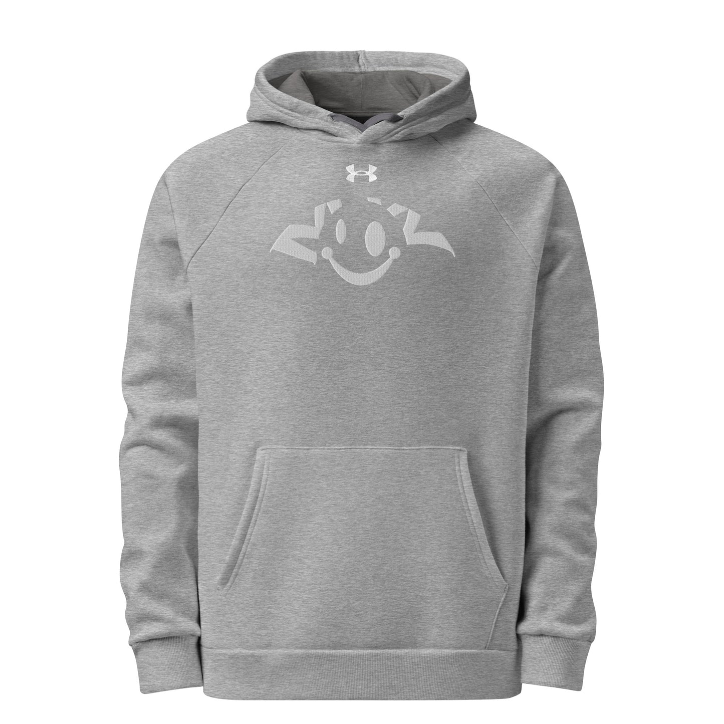 Smile For Me #5 "White" Embroidered (Most Wanted) Under Armour® hoodie