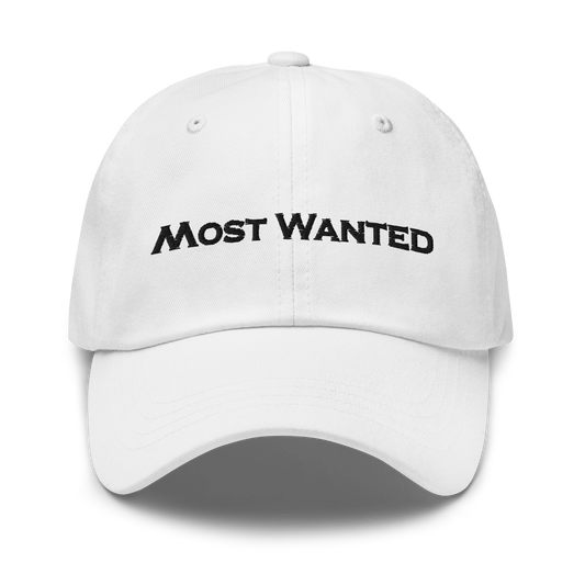 ORIGINAL BLACK MOST WANTED DAD HAT