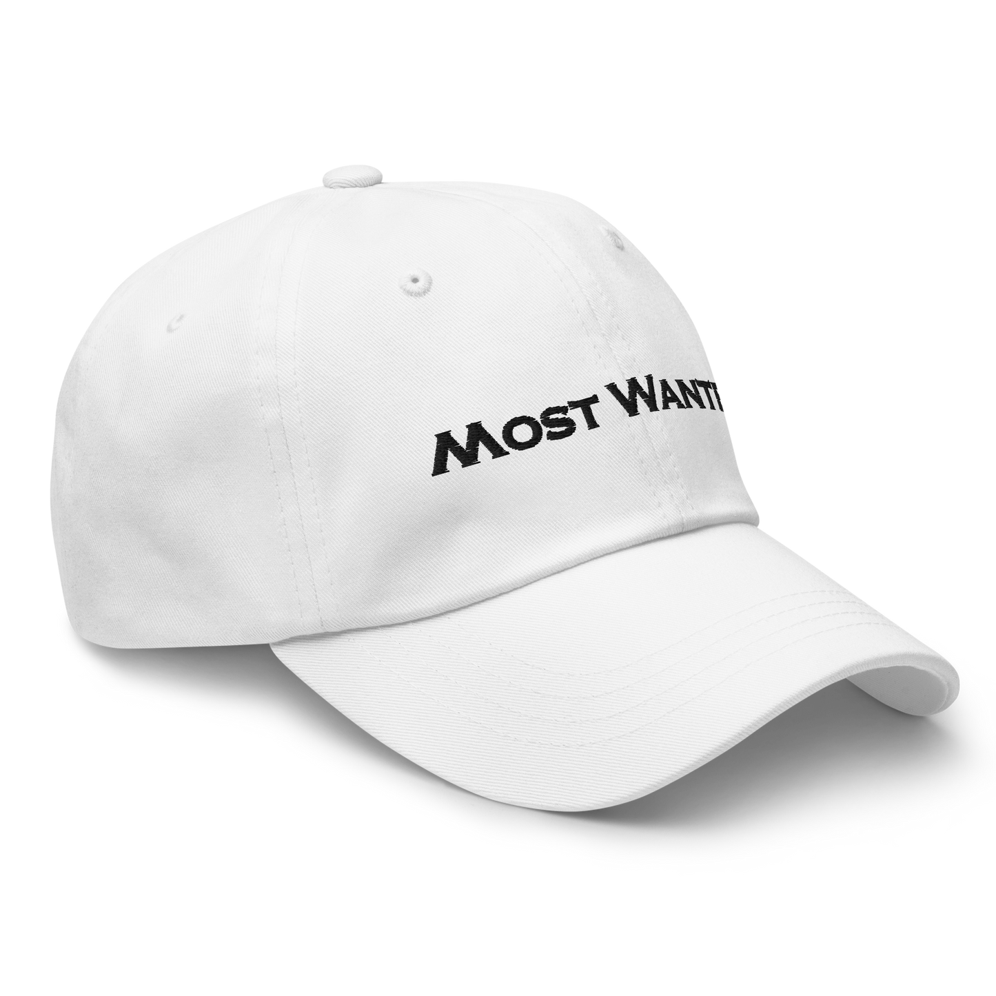 ORIGINAL BLACK MOST WANTED DAD HAT