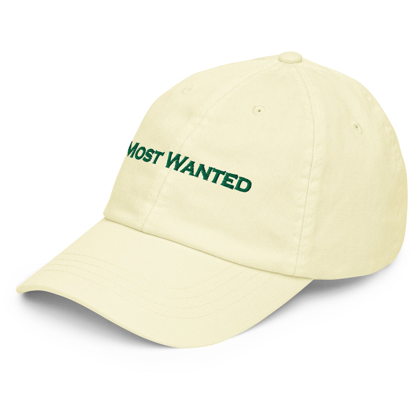 Green Embroidered "Most Wanted" Chill🥶🥶🥶 Bucket Hat
