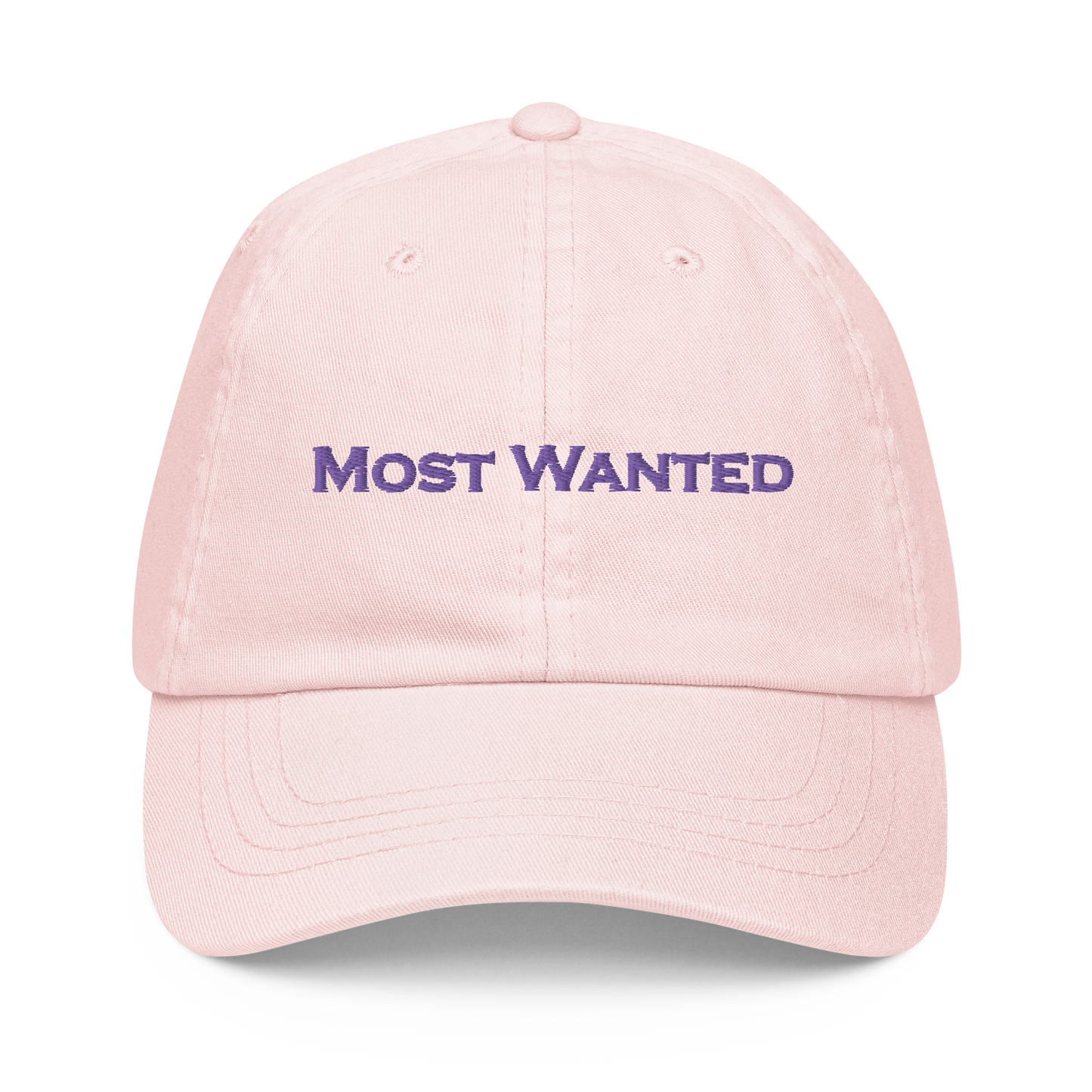 Purple Embroidered "Most Wanted" Chill🥶🥶🥶 Bucket Hat