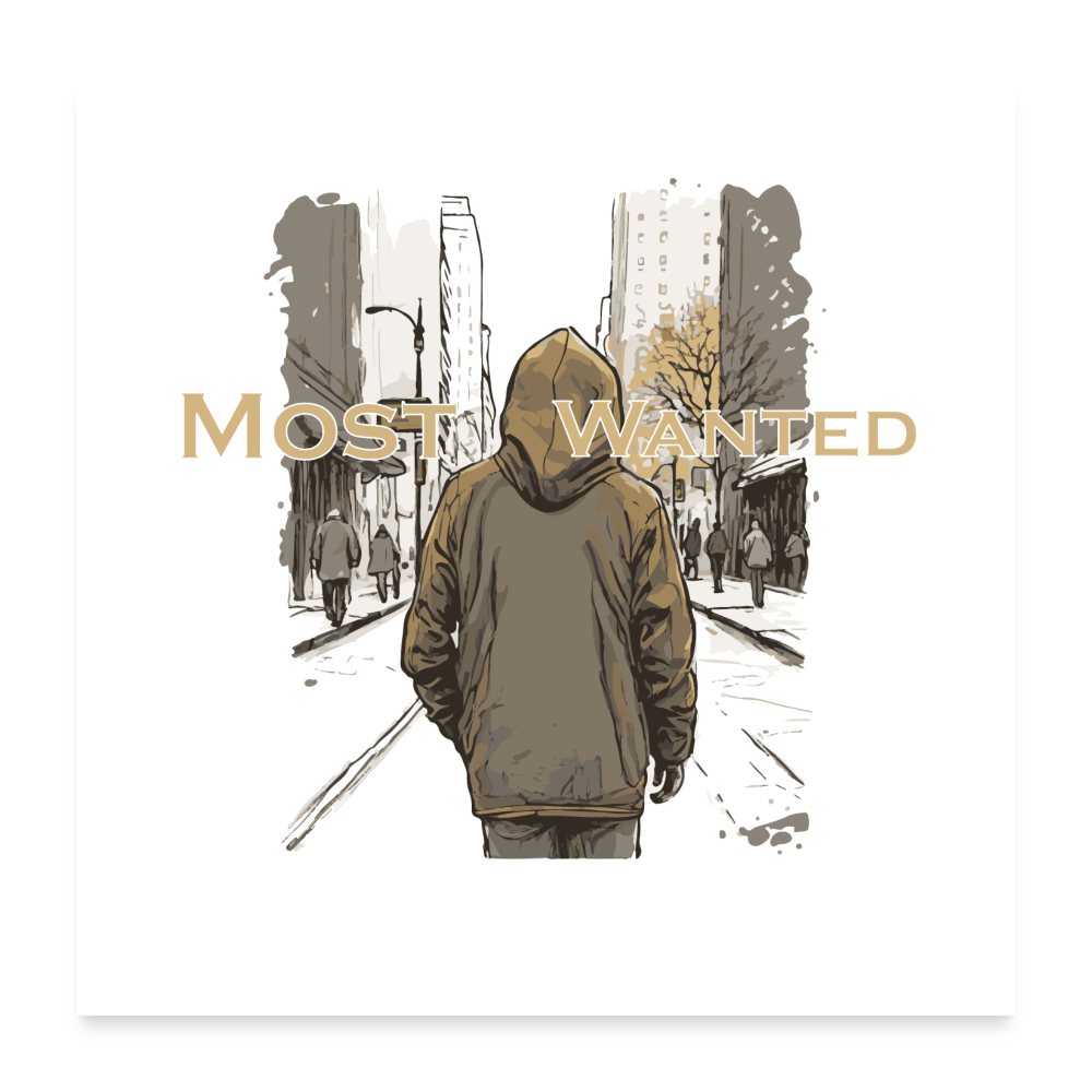 Most Wanted Poster #4 - white