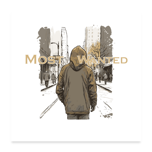 Most Wanted Poster #4 - white