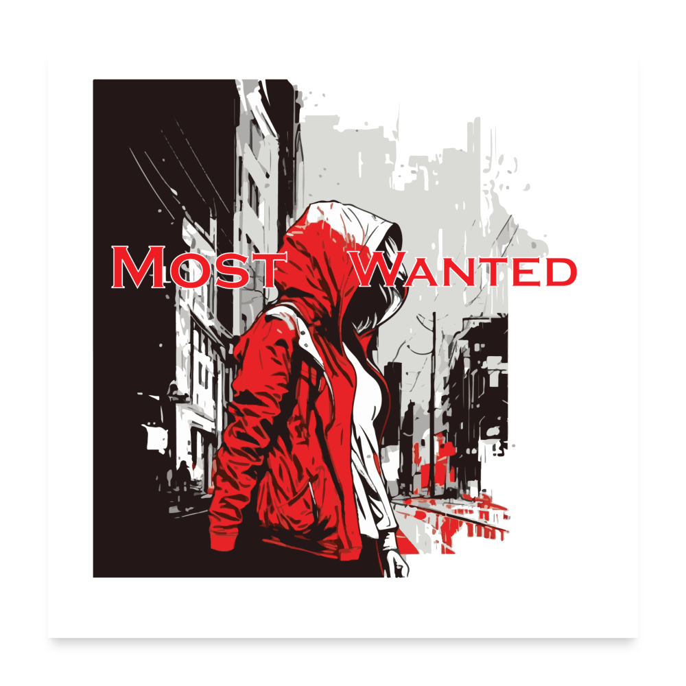 Most Wanted Poster #5 - white