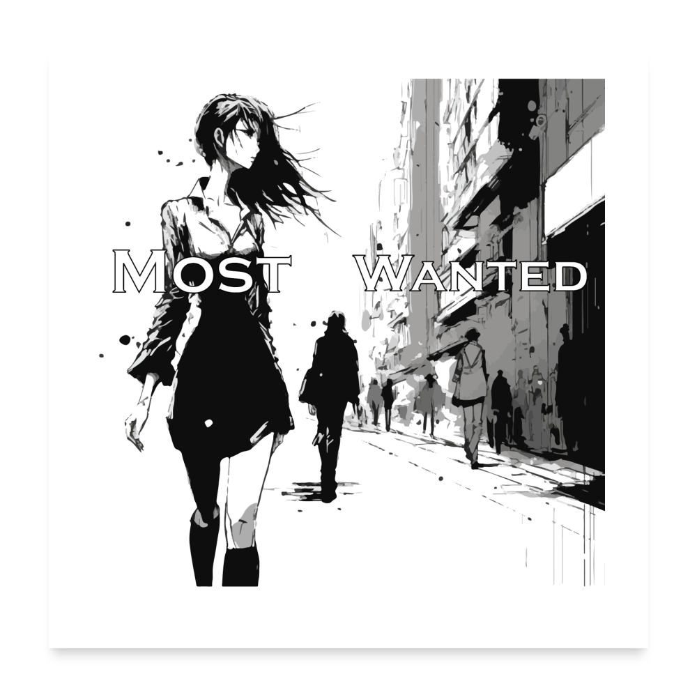 Most Wanted Poster #10 - white