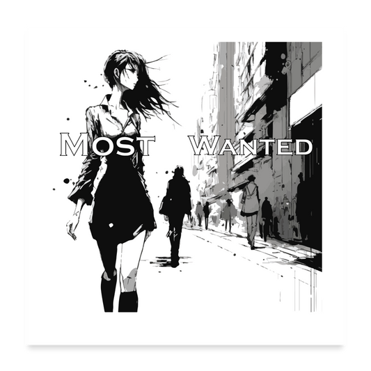 Most Wanted Poster #10 - white