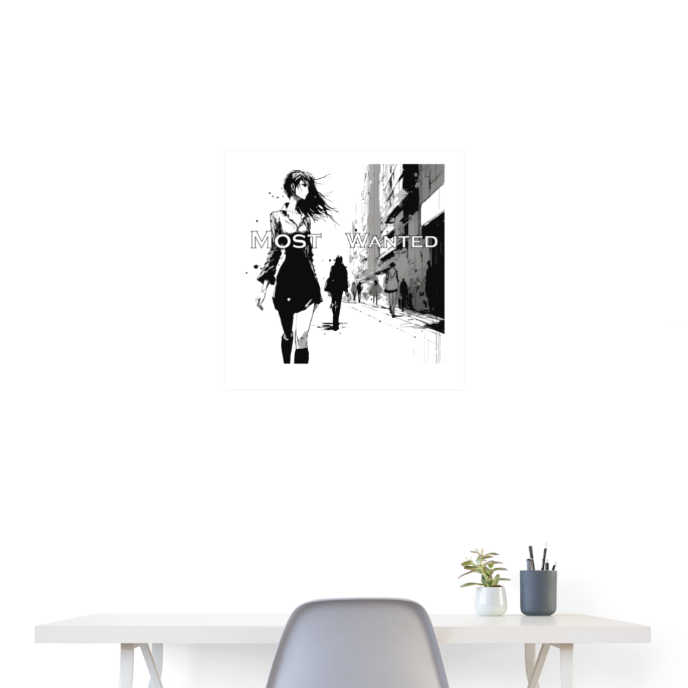 Most Wanted Poster #10 - white