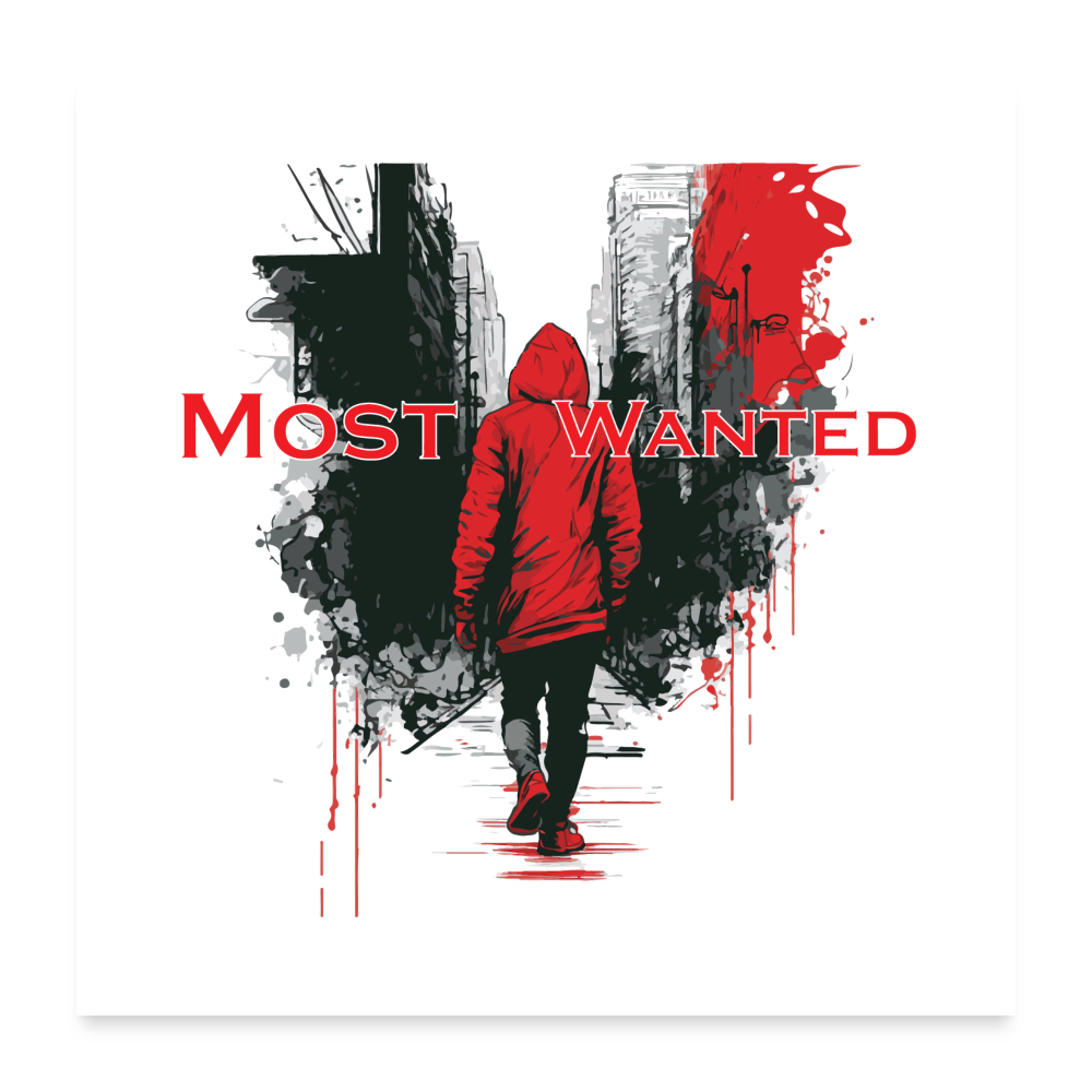 Most Wanted Poster #11 - white