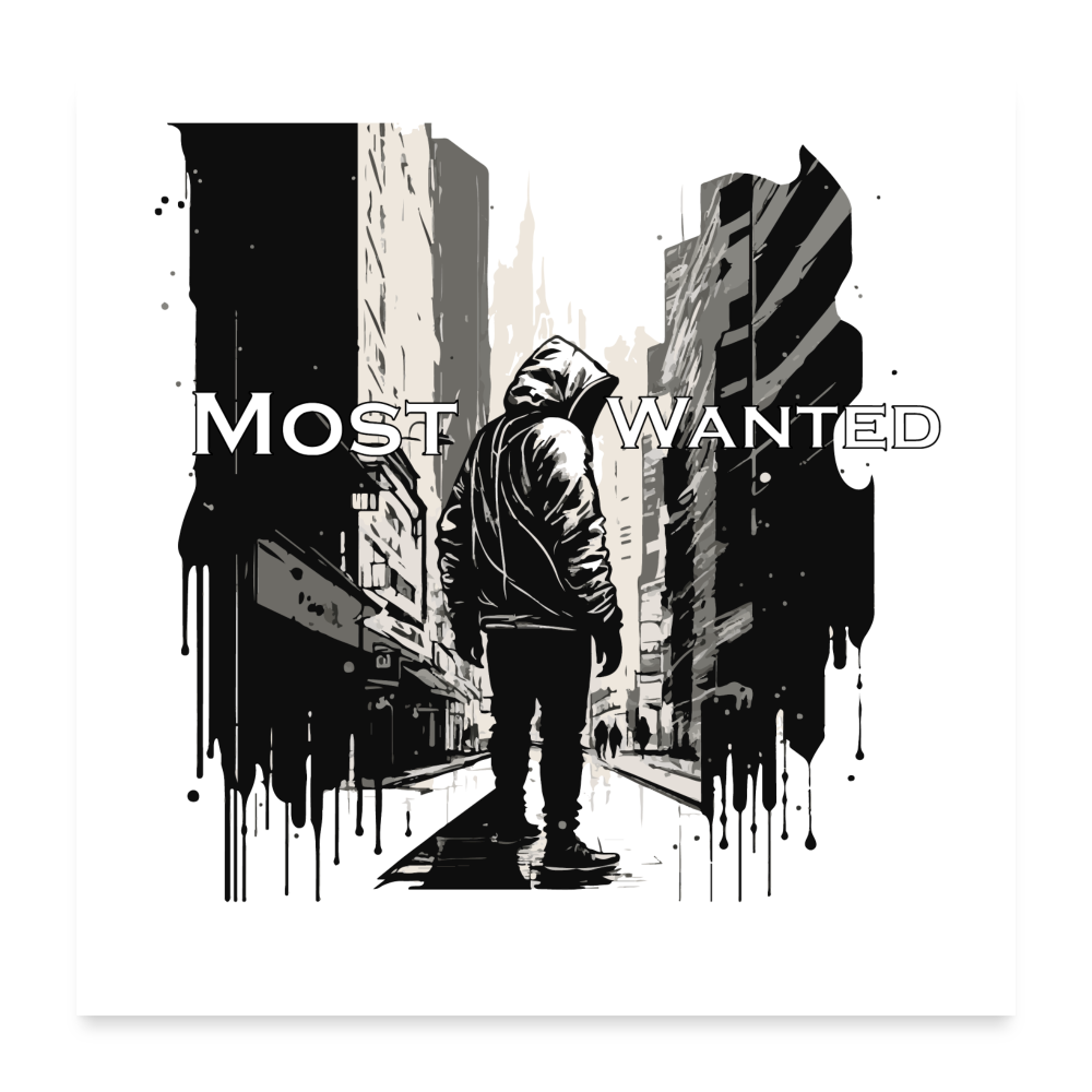 Most Wanted Poster #8 - white