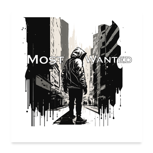 Most Wanted Poster #8 - white