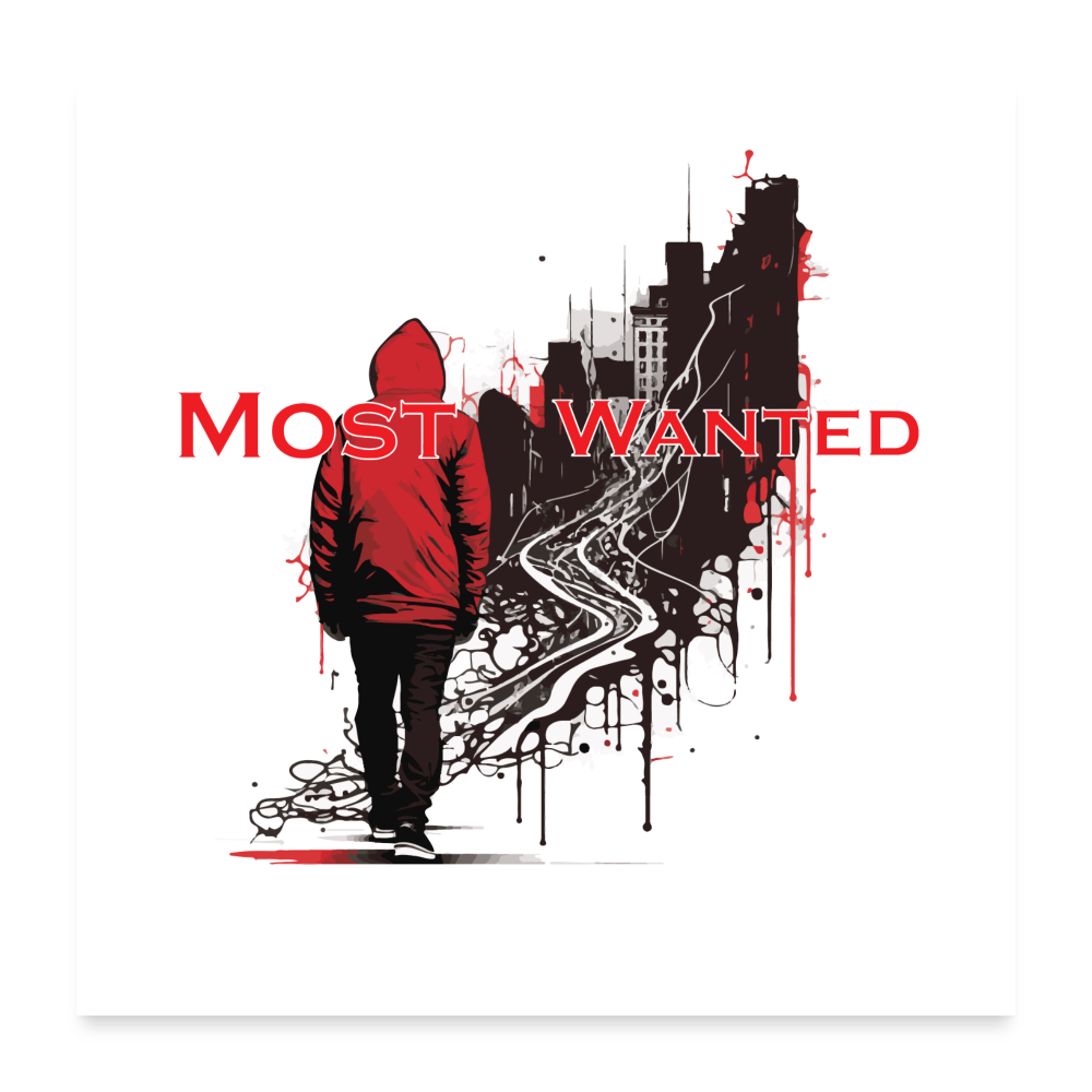 Most Wanted Poster #9 - white