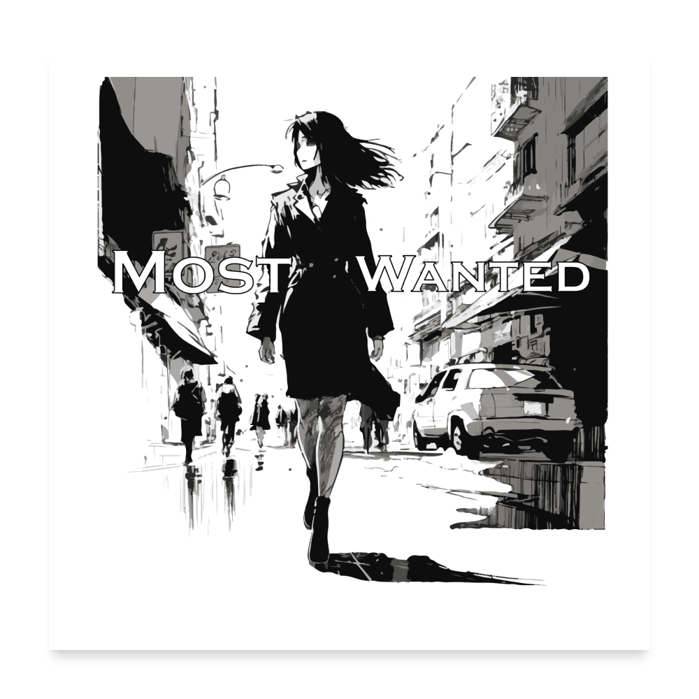 Most Wanted Poster #13 - white