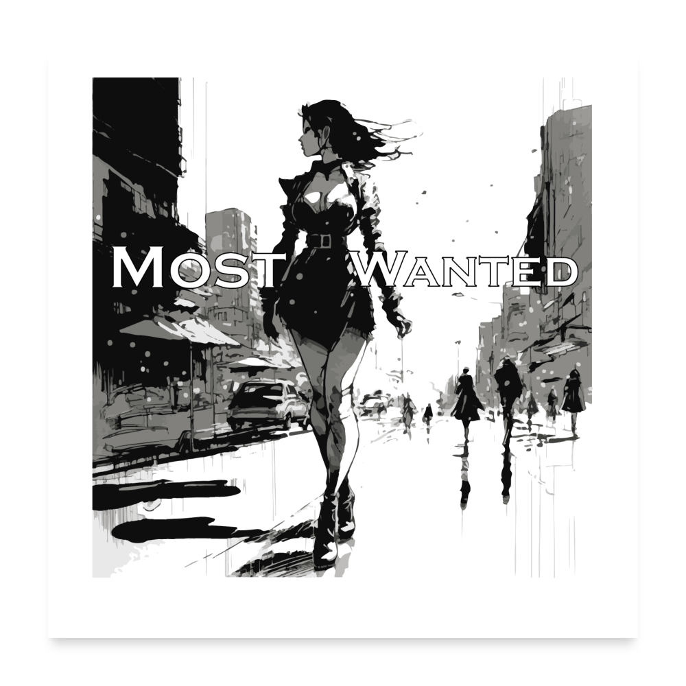 Most Wanted Poster #14 - white