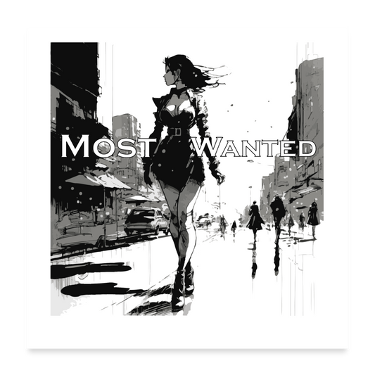 Most Wanted Poster #14 - white