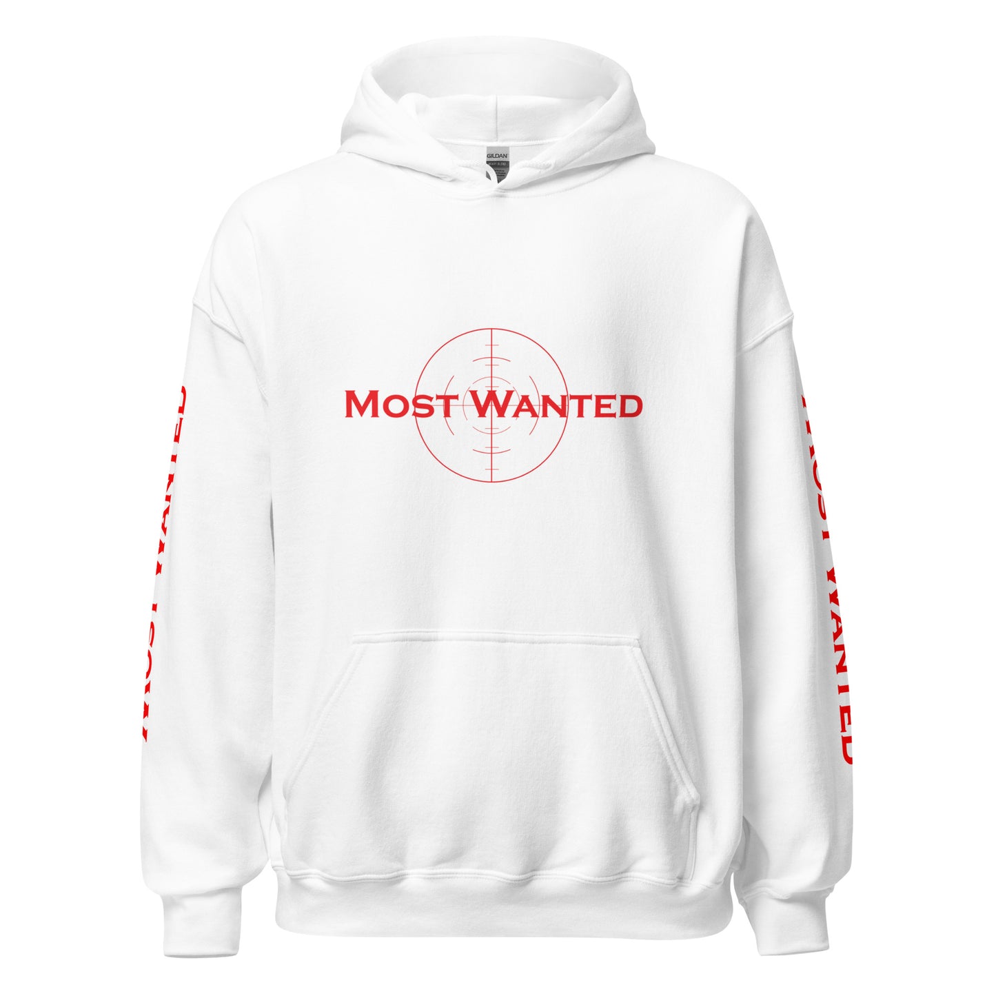 MOST WANTED WHITE OG HOODIE #4 ⭐⭐