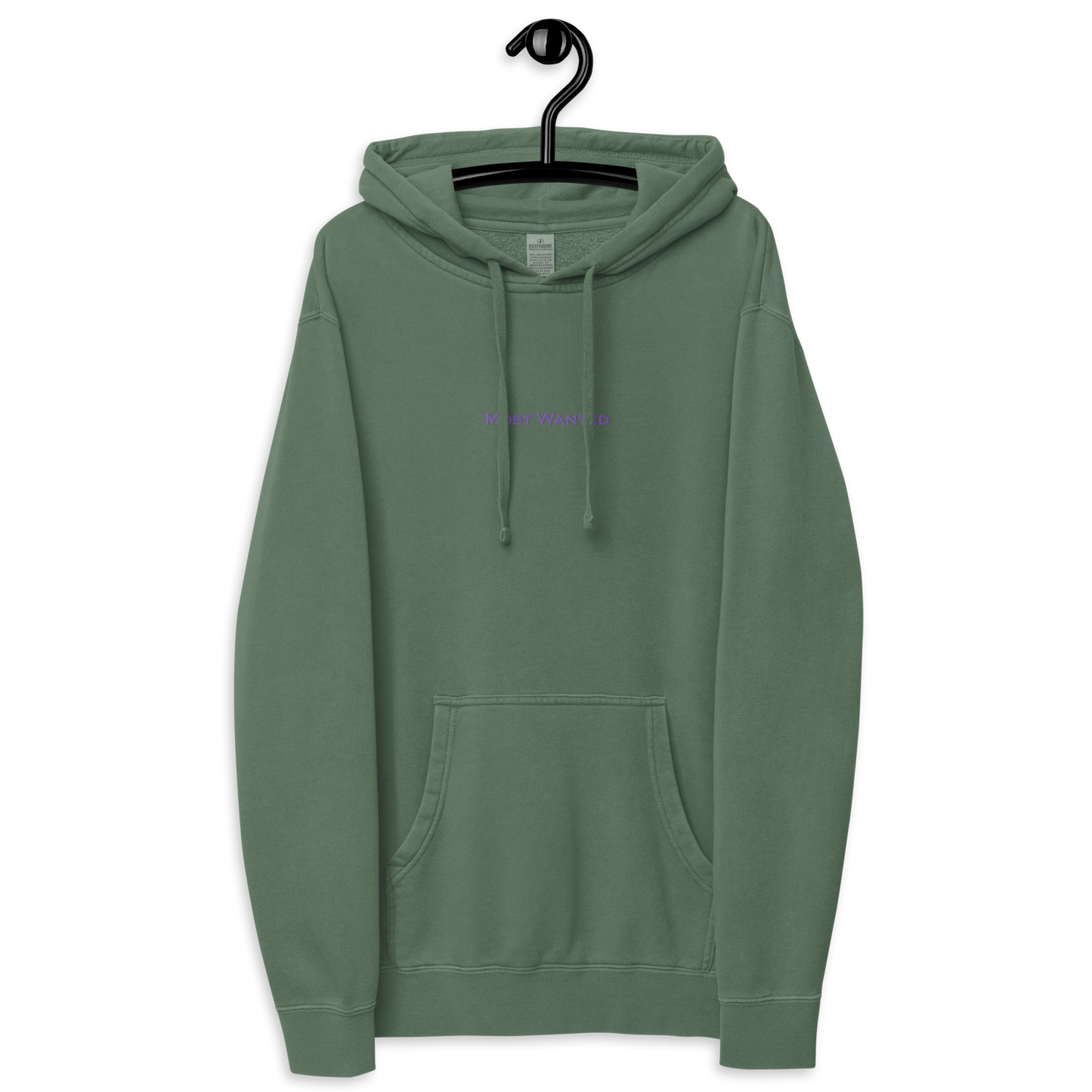 MOST WANTED HOODIE PURPLE EMBROIDERED MOST WANTED "CHILL 🥶🥶🥶"
