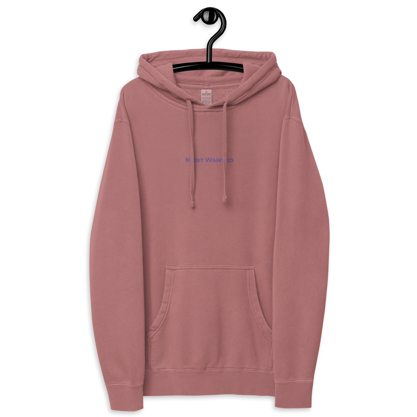 MOST WANTED HOODIE PURPLE EMBROIDERED MOST WANTED "CHILL 🥶🥶🥶"
